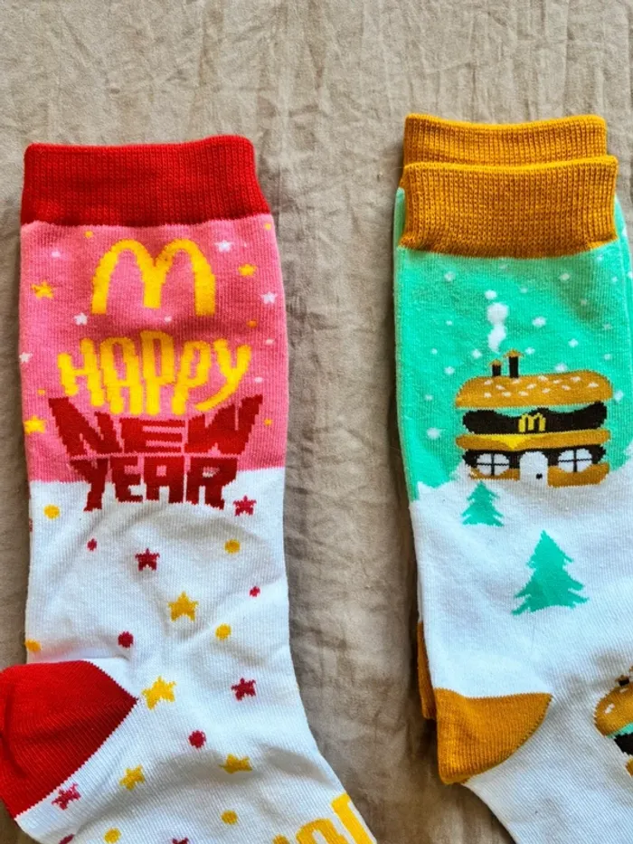 Chaussettes Macdo - photo numéro 2