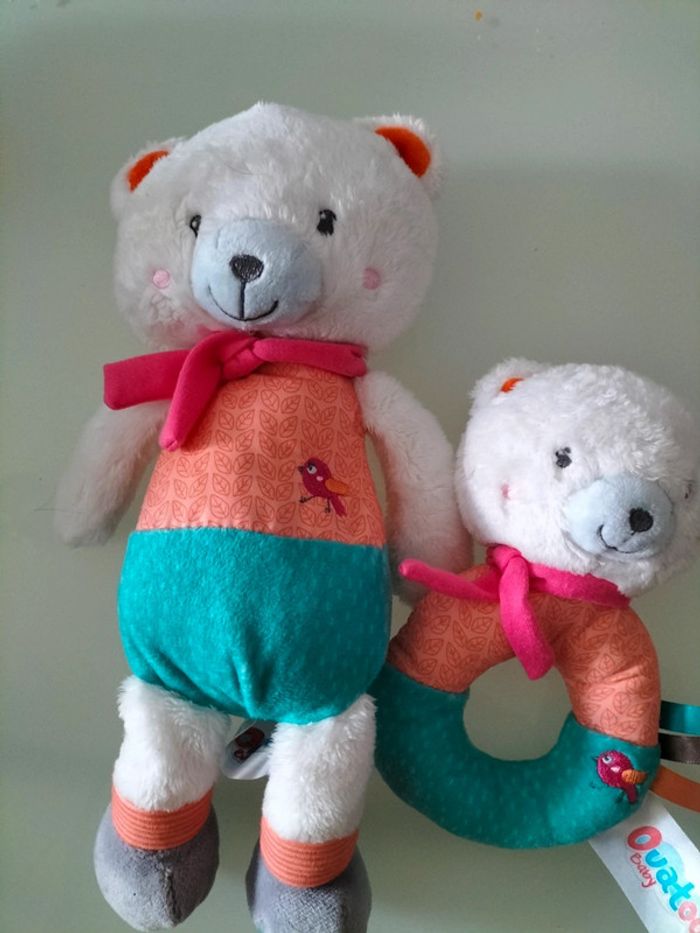 Ensemble doudou et le hochet - photo numéro 2