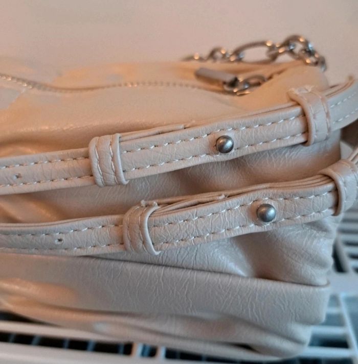 Sac Zara froncé beige crème - photo numéro 10