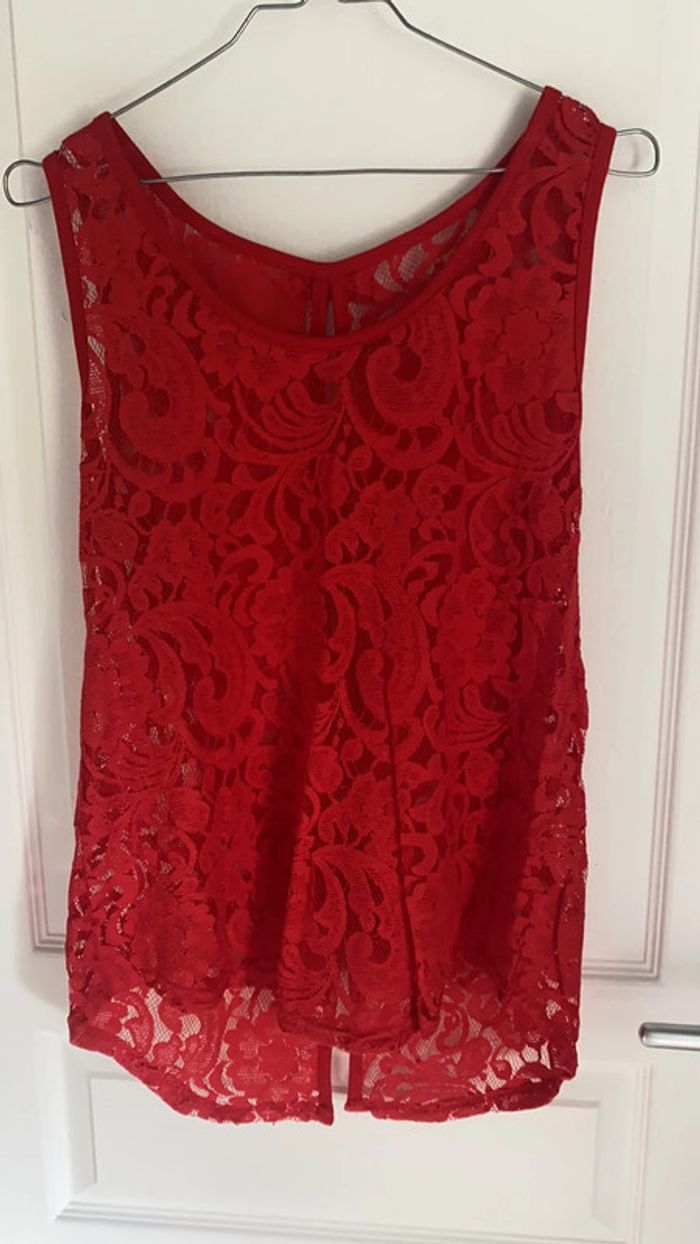 Débardeur en dentelle