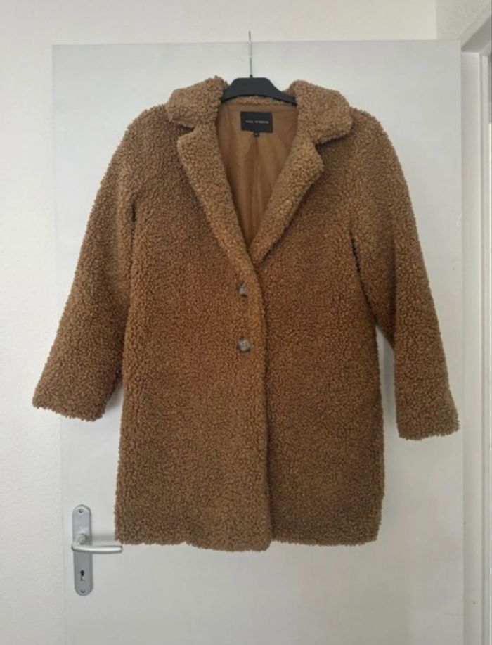 Manteaux couleur Kamel à moumoute - photo numéro 2