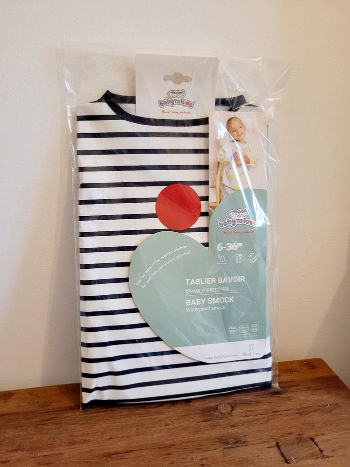 Tablier bavoir / blouse imperméable Baby to love