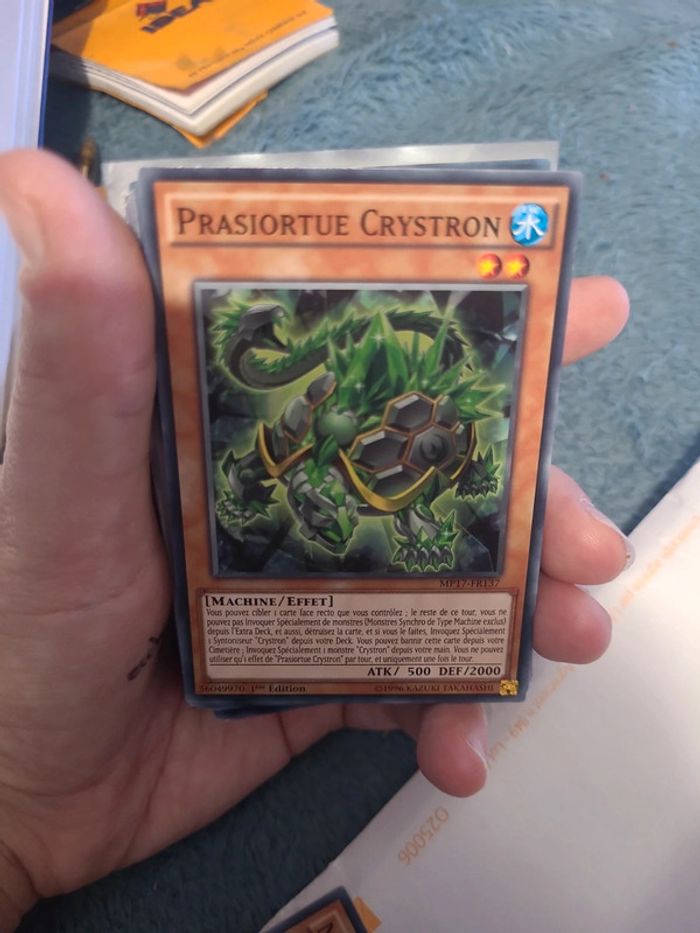 Carte prasiortue crystron