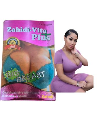Zahidi-Vita Plus Big Breast Original enlargement breast pills (2 packs)