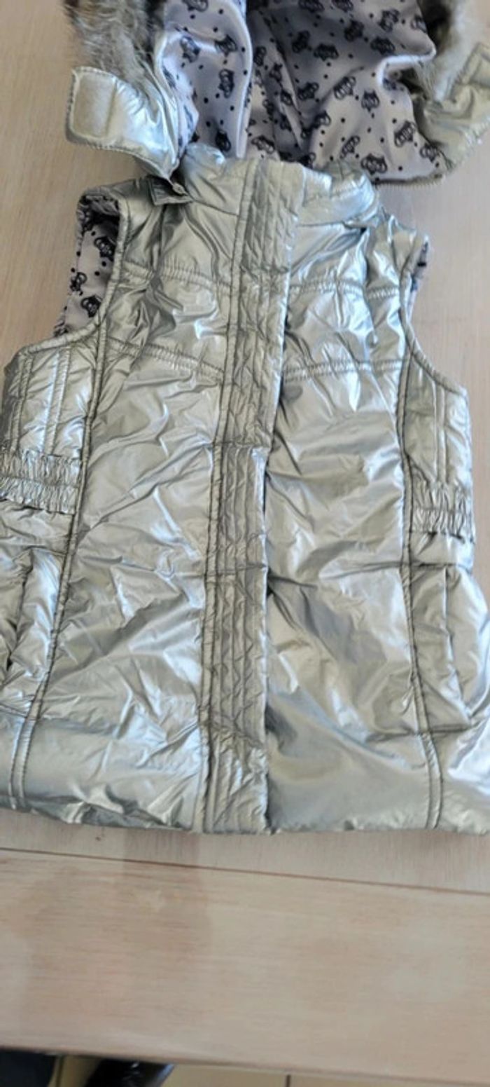 Manteau blouson sans manches orchestra