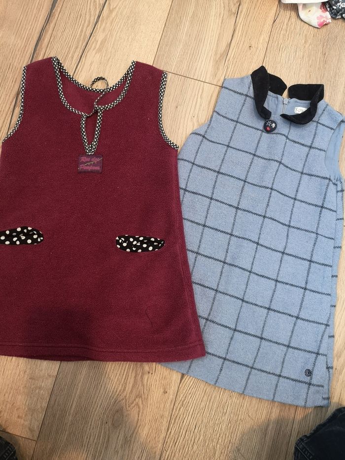 Lot de deux petites robes en plaire 3 ans