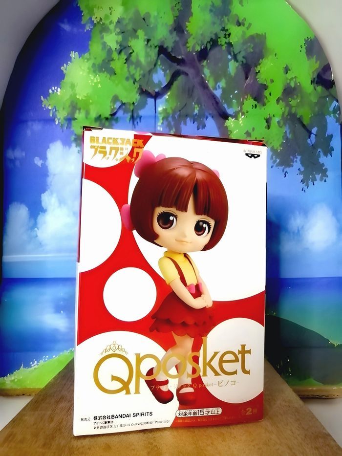 🖤 Figurine Pinoko Black Jack - Q Posket Ver.A - 13cm - Comme Neuf - photo numéro 2
