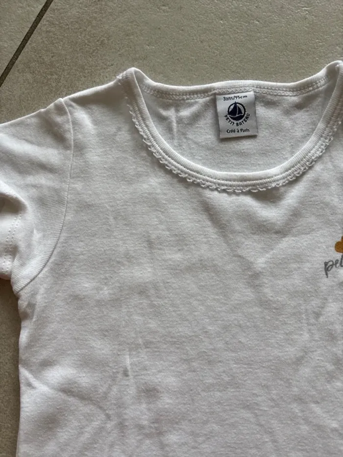 T-shirt Petit Bateau 3 ans - photo numéro 2
