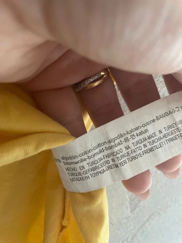 Tee shirt jaune bershka - photo numéro 3