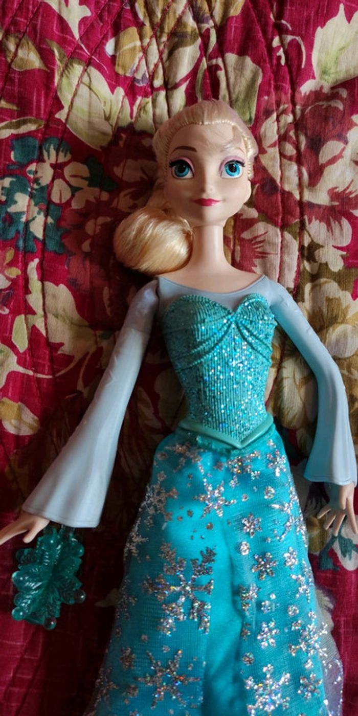 Poupée Elsa reine des neiges - photo numéro 2
