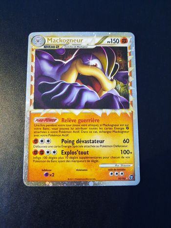 Carte Pokémon : Mackogneur Prime 95/102 HGSS Triomphe fr