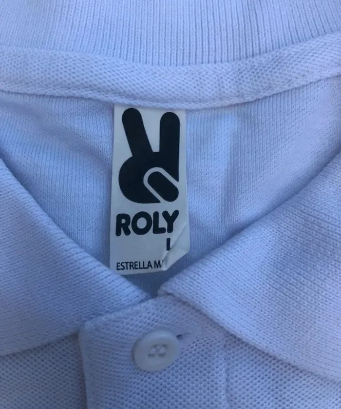 Polo white Whisky Clan Campbell Mens Size Large - photo numéro 8
