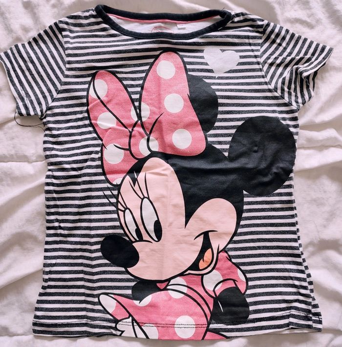 Tee-shirt long fille 4-6 ans / Minnie - Disney