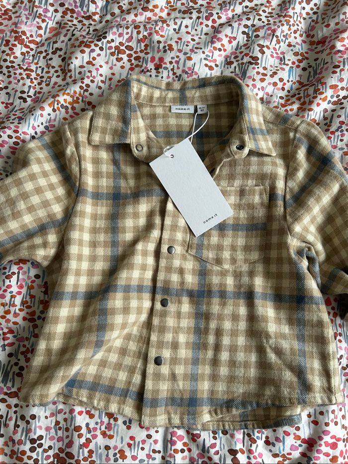 Chemise carreaux chaude - photo numéro 3