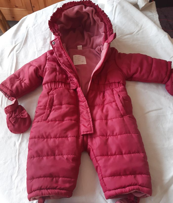 Combipilote fille 3/6 mois