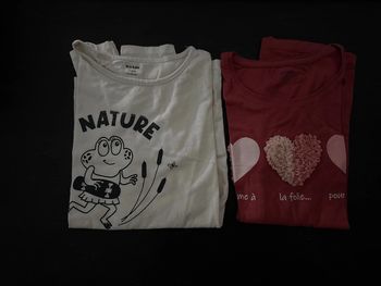 Lot tes shirt manches longues fille 12 ans