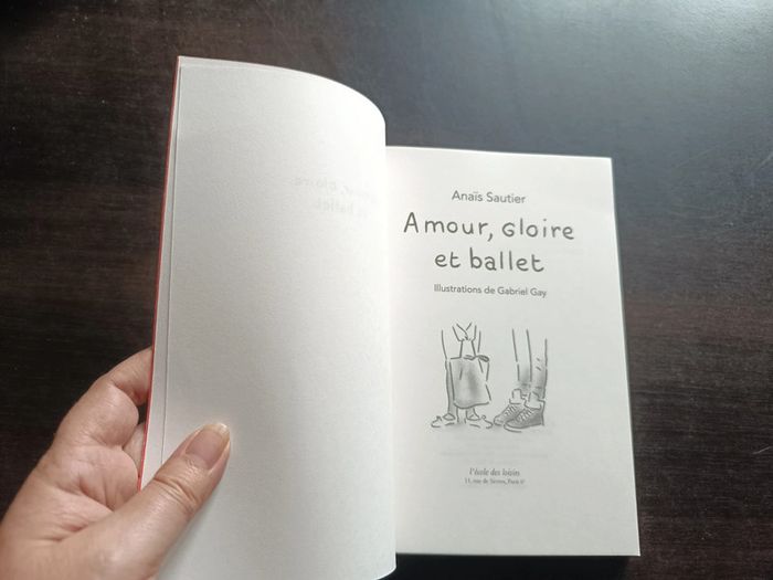 Livre AMOUR, GLOIRE ET BALLET - Anaïs Sautier - photo numéro 2