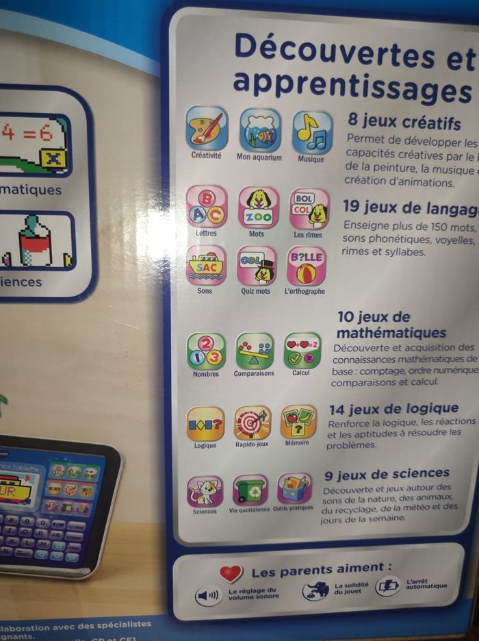 Genuis XL Color Tablette neuve 4-7 ans - photo numéro 9
