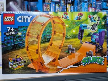 Lego 60338 City - Le Looping du chimpanzé Cogneur.
