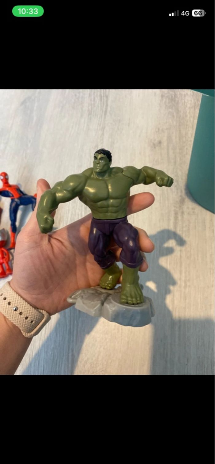 Lot de figurines marvel / avengers / pijamasque - photo numéro 3