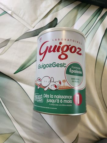 Lait premier age épaissie Guigoz