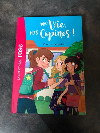 Livre neuf ma vie mes copines Vive la rentrée 8/10 ans bibliothèque rose