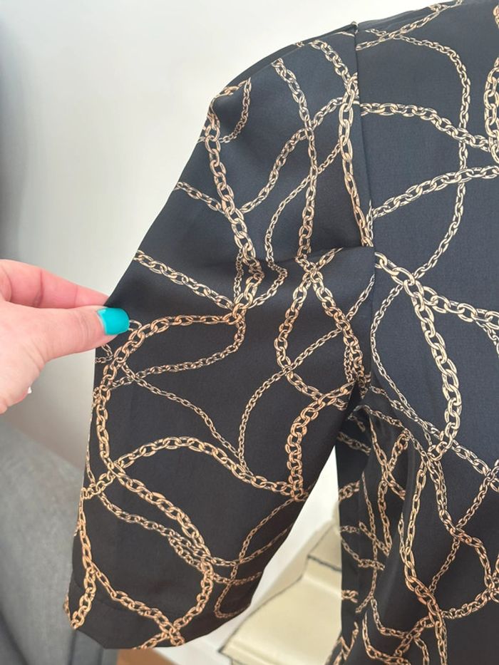 Sublime robe manches 3/4 froncées - Cottonade Paris - T42 - photo numéro 6