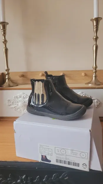 Bottines vernies