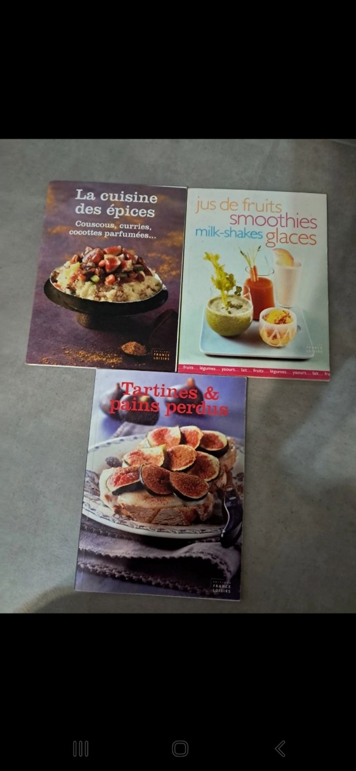 Livres de recettes