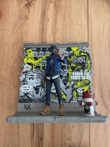 Figurine Watch Dogs 2 Ubisoft Marcus Holloway Collector Statue