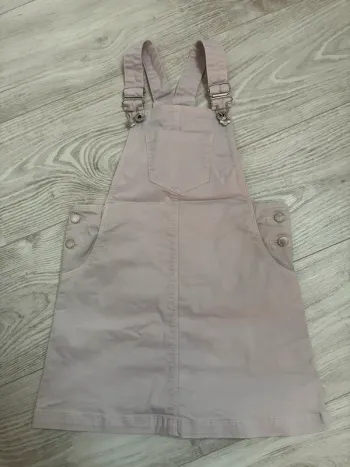 Robe salopette rose