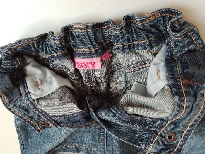 Jupe en jean fille 10 ans NKY - photo numéro 5