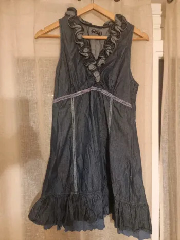 Robe style jean