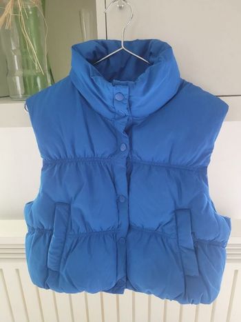 Doudoune bleue