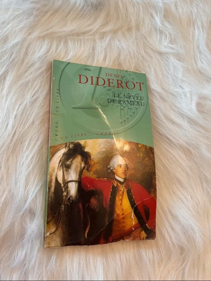 Livre le neveu de rameau 🥰 Denis Diderot Couverture abîmé - photo numéro 2