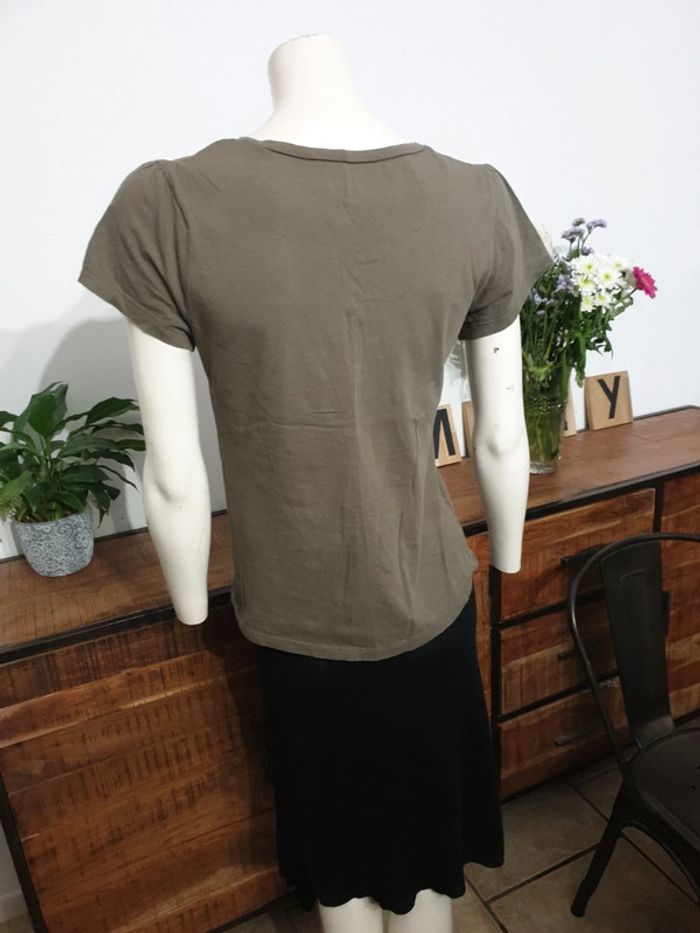 T shirt kaki taille 42 44 - photo numéro 2