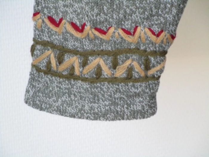 Pull kaki vintage 42 TBE - photo numéro 4