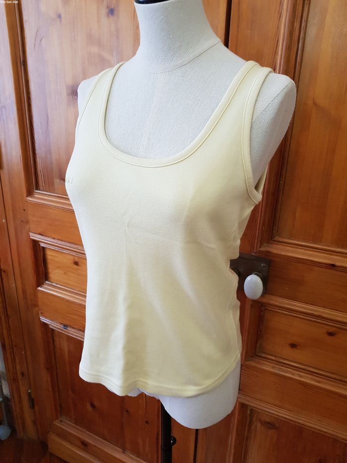 Marcel jaune paille Liberto 100% coton - photo numéro 2