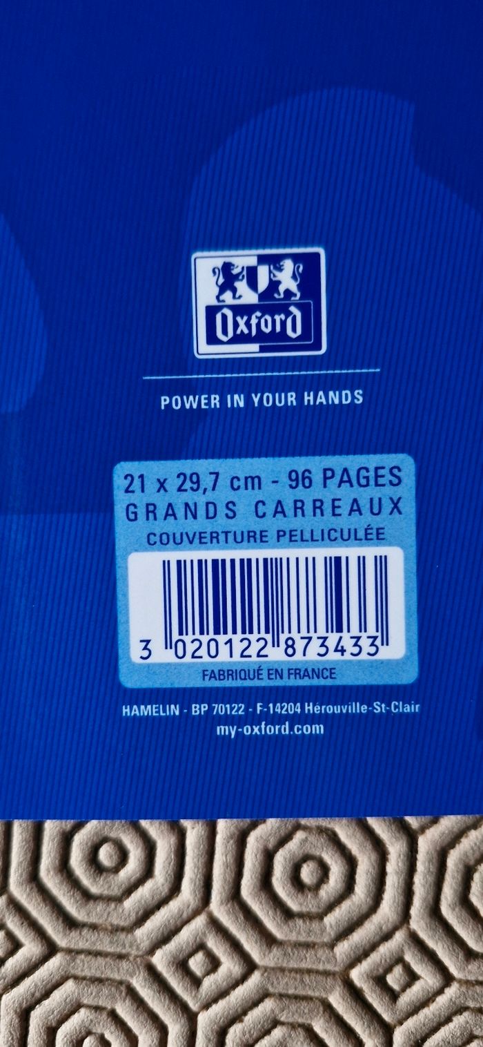 Cahier 21x29,7 cm - photo numéro 2