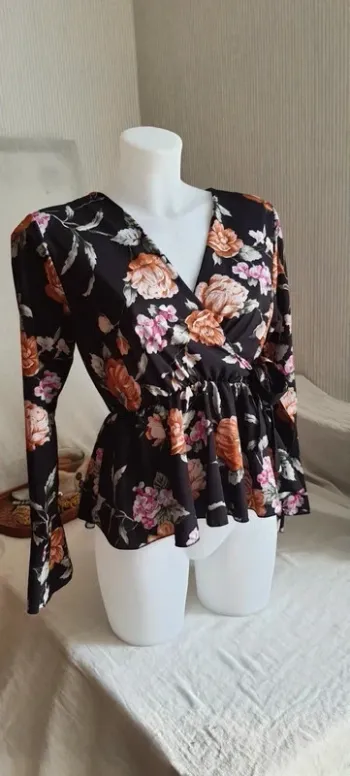 Tunique fleurie "New Collection" taille M