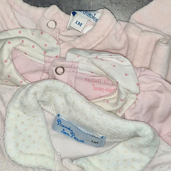 Lot pyjamas bébé fille - photo numéro 3