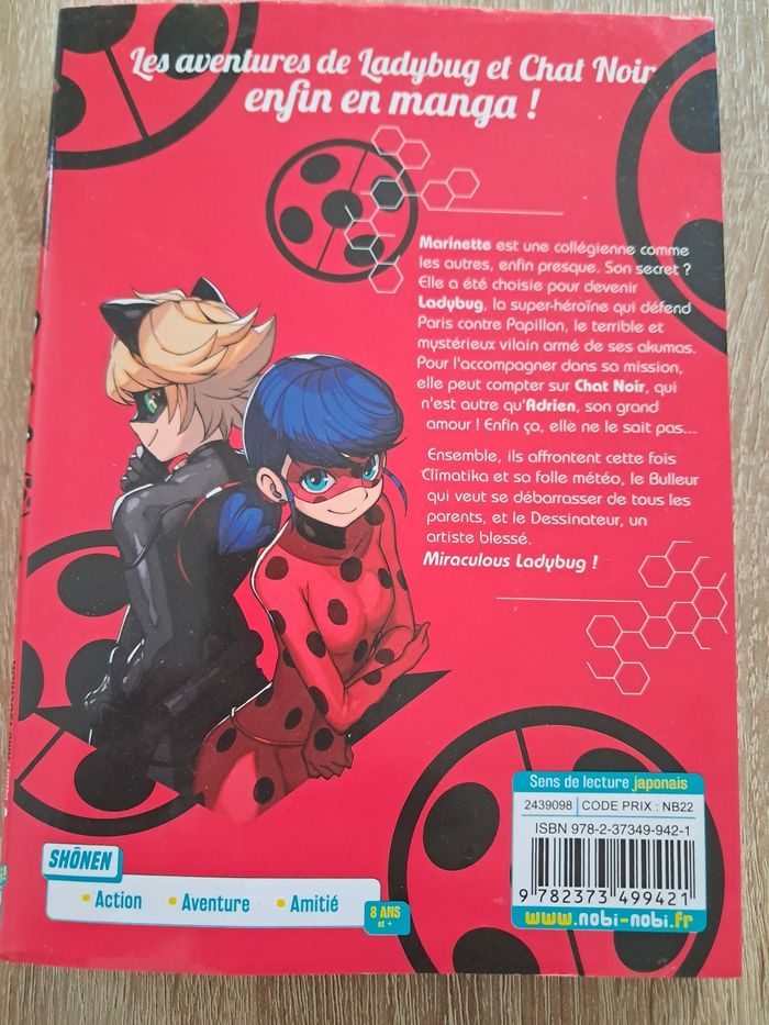 Manga miraculous tome 1 - photo numéro 2