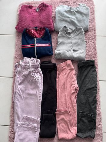 Legging,pull,gilet