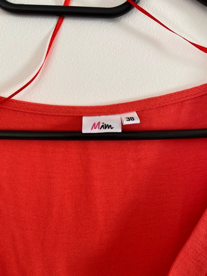 Robe patineuse corail taille M neuve - photo numéro 6