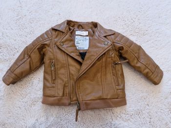 Veste simili cuir bébé garçon