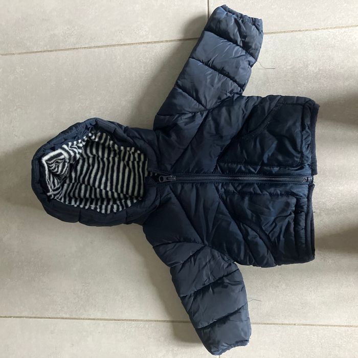 Doudoune bleue marine 6 mois