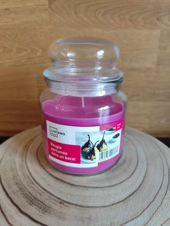 Bougie parfumée Livarno , parfum poire , neuve