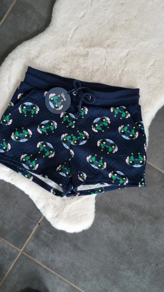 Short bleu STITCH disney neuf M 38 - 40