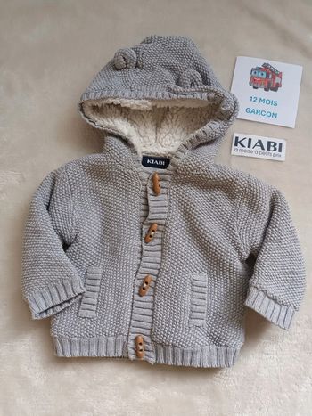 Gilet chaud 12 mois kiabi
