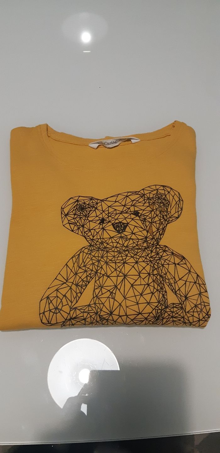 Tee-shirt taille 10 ans Lulu Castagnette manches longues - photo numéro 5